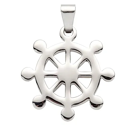 TRIBUTE, Ανδρικό Μενταγιόν από ανοξείδωτο ατσάλι