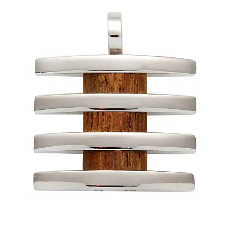 TRIBUTE, Ανδρικό Μενταγιόν από Ανοξείδωτο Ατσάλι